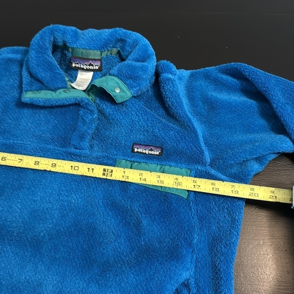 Patagonia Blue Fleece Pullover - Picture 5 of 6